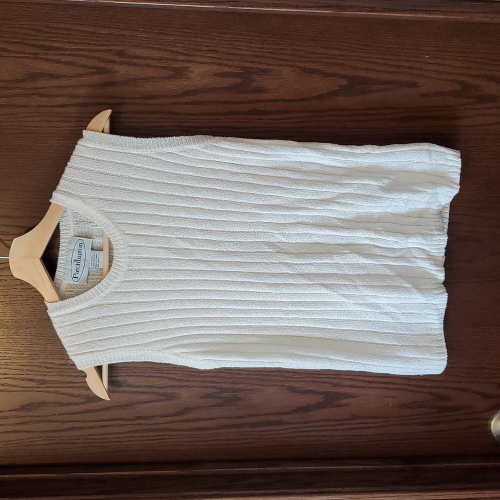 Vintage Patchington Womens Sweater Vest Size Small